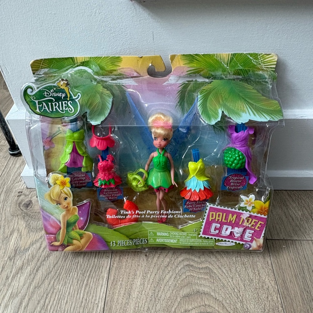 🌺 Disney Fairies Tinker Bell Pool Party Fashion Set 2013 NIB 🌺